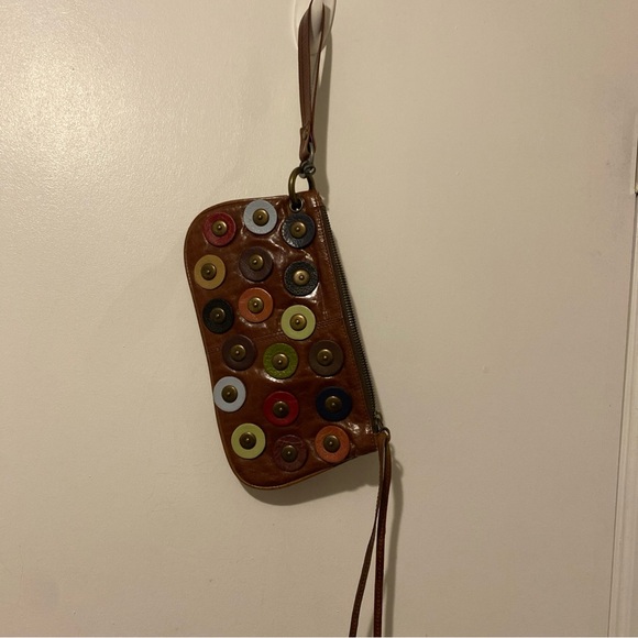 Latico Brown and Orange Leather Patch - Picture 2 of 13